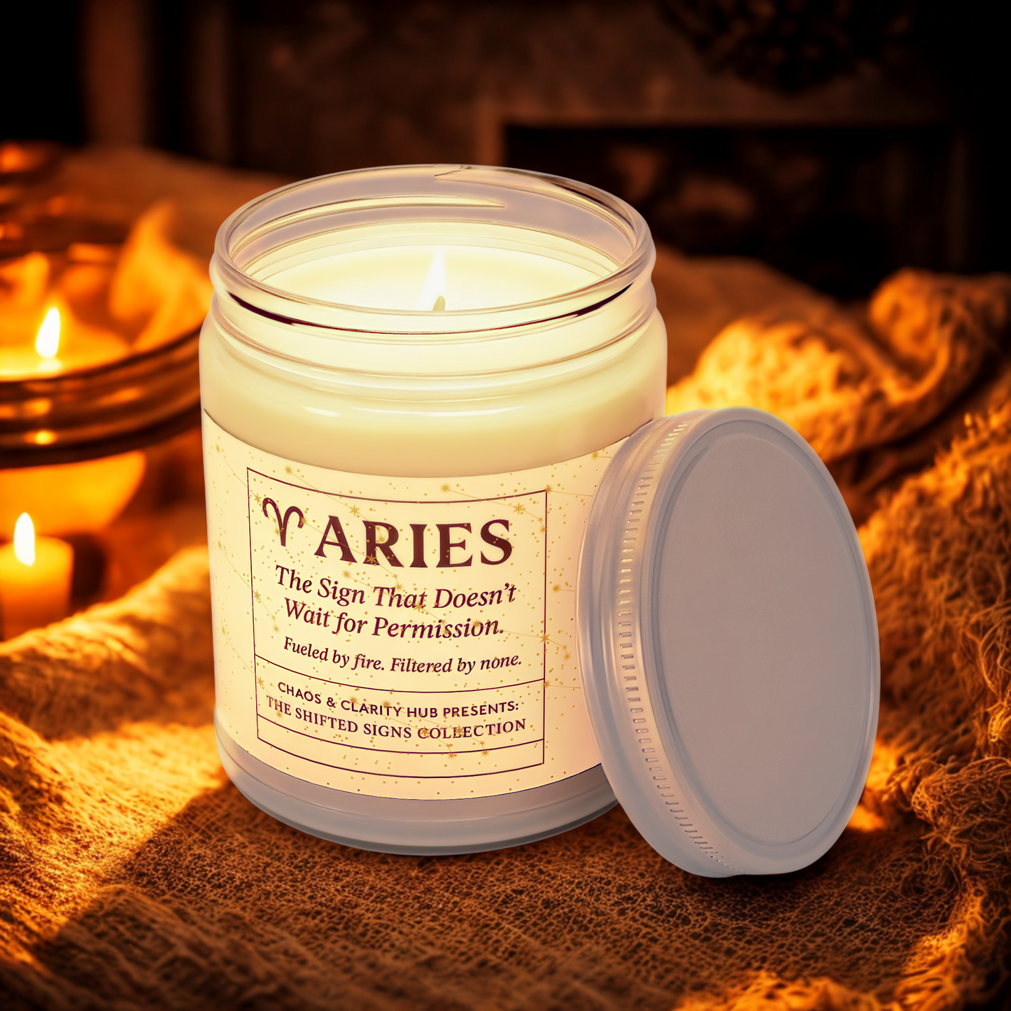 Light by Sign – Zodiac Ritual Candles Includes a free digital PDF download of the ritual guide