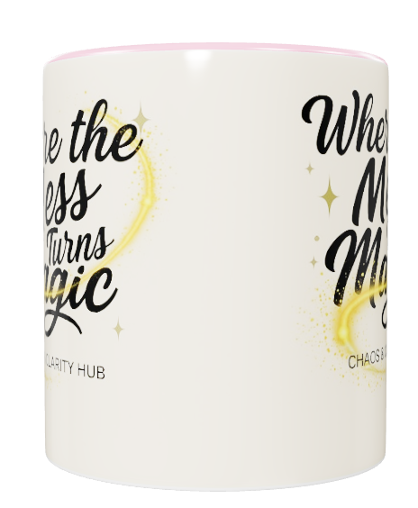 Ceramic Coffee Mug Cup + Free Garden Rituals eBook – Self-Care Gift Set