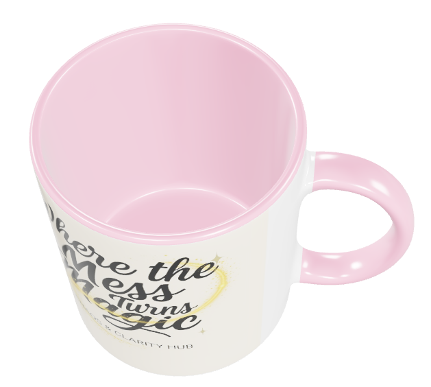 Ceramic Coffee Mug Cup + Free Garden Rituals eBook – Self-Care Gift Set