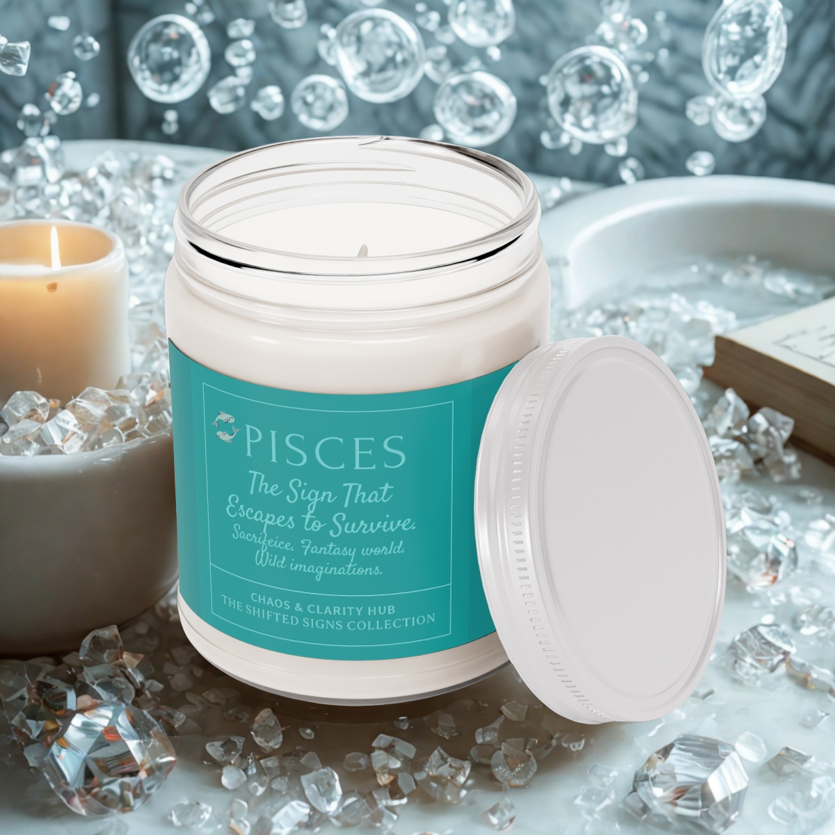 Light by Sign – Zodiac Ritual Candles Includes a free digital PDF download of the ritual guide