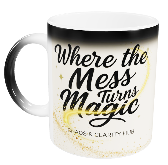 Ceramic Coffee Mug Cup + Free Garden Rituals eBook - Self-Care Gift Set