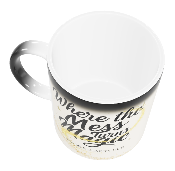 Ceramic Coffee Mug Cup + Free Garden Rituals eBook - Self-Care Gift Set