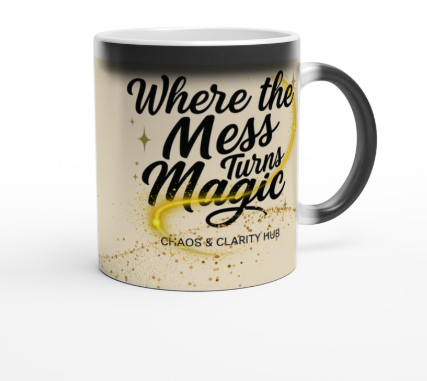 Ceramic Coffee Mug Cup + Free Garden Rituals eBook - Self-Care Gift Set