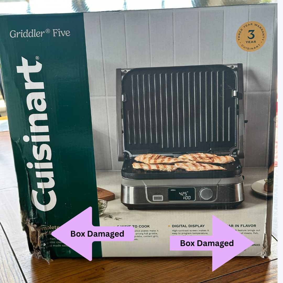 Cuisinart Griddler 5-in-1 Electric Grill & Griddle with Digital Controls