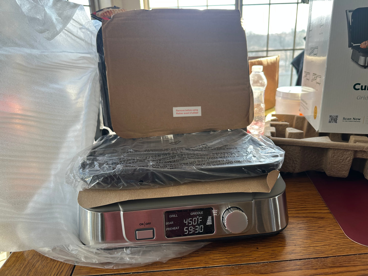 Cuisinart Griddler 5-in-1 Electric Grill & Griddle with Digital Controls